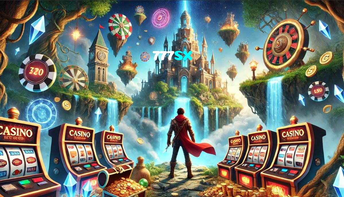 777SX casino presented on mobile device in Pakistan with slots and live games